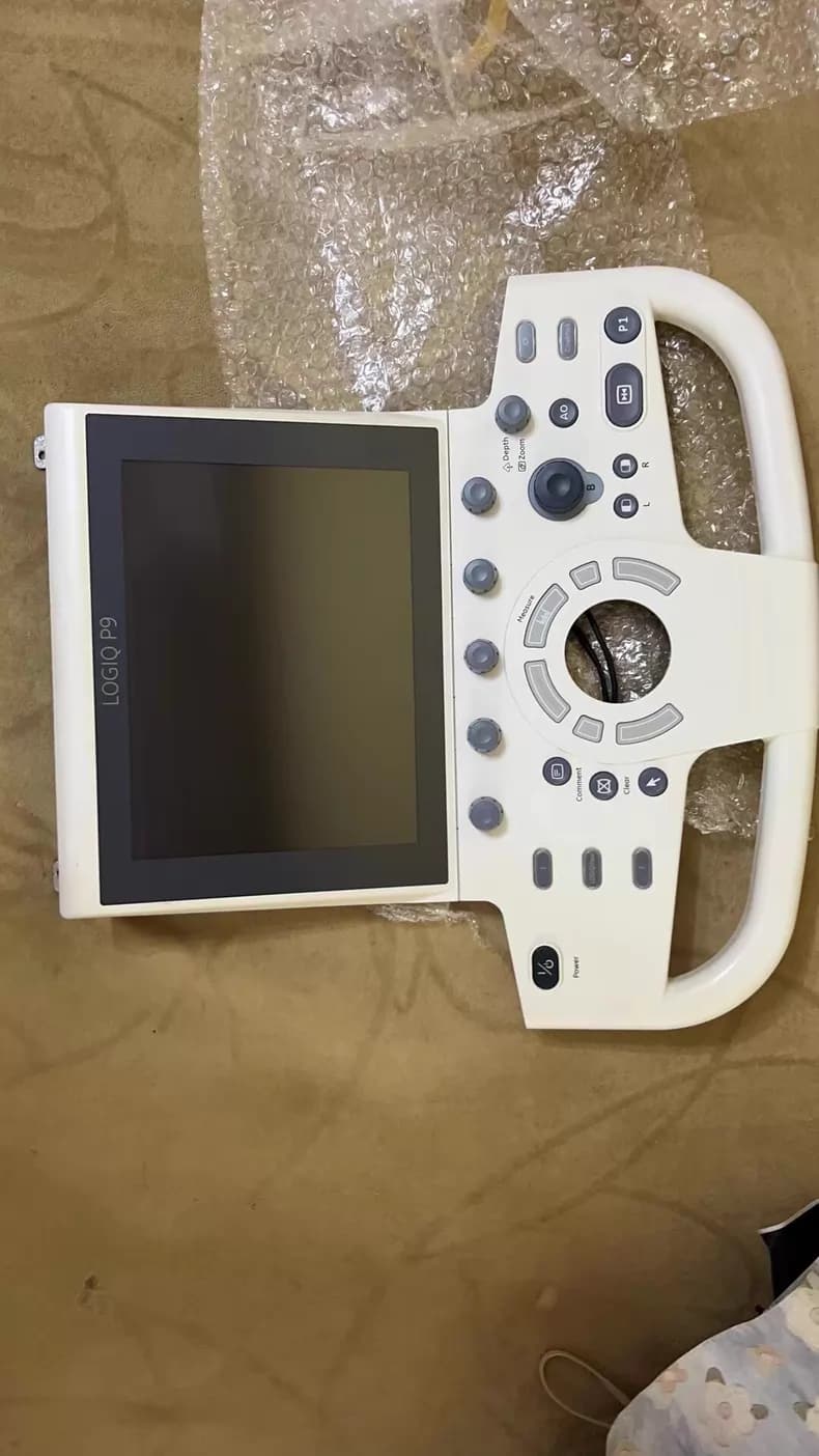 GE LOGIQ P9 Lower Operator Panel Assembly LCD Display Control Panel Operator Console 6603848-4 OPIO Lower Operator Panel