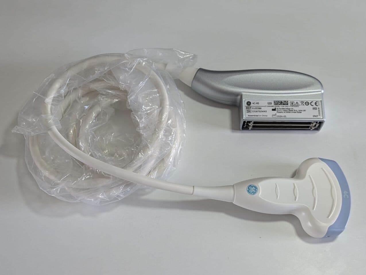GE 4C-RS Convex Ultrasound Transducer