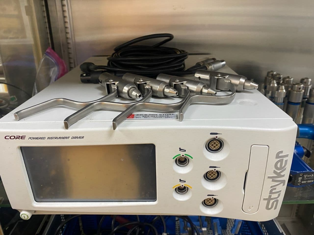 Stryker CORE Instrument Drill with Arthroscopy Accessories