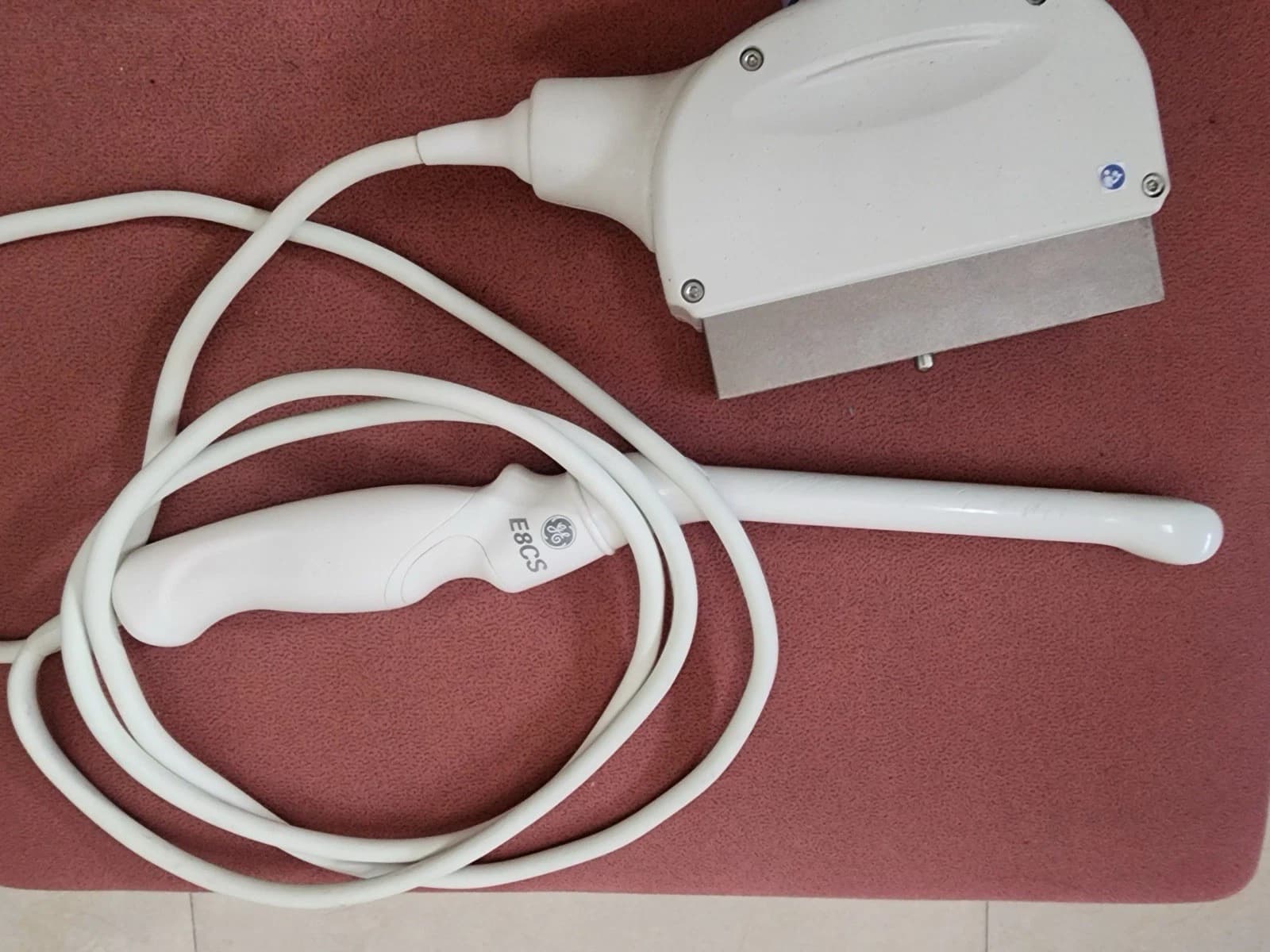 GE E8CS Endocavitary Ultrasound Probe – Transvaginal Transducer for OB/GYN, Fertility and Women's Health Imaging