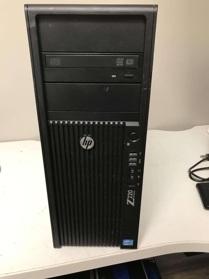 Hewlett Packard Z220 CMT Workstation Desktop Tower