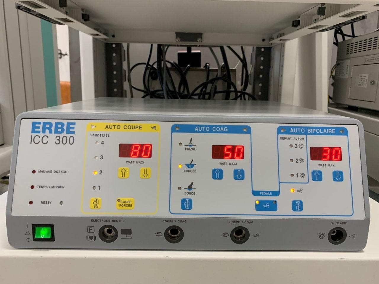 ERBE ICC 300 Electrosurgical Unit for Surgical Procedures