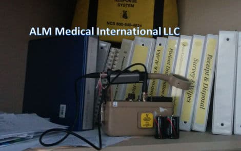Atomic Products ATOMALB 100 Complete Hot Lab with 14C Survey Meter