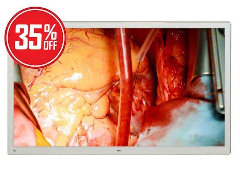 55-inch 4K IPS Surgical Monitor — LG 55MH5K-W