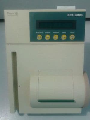 Point-of-Care Diabetes Management Chemistry Analyzer — Bayer DCA 2000+