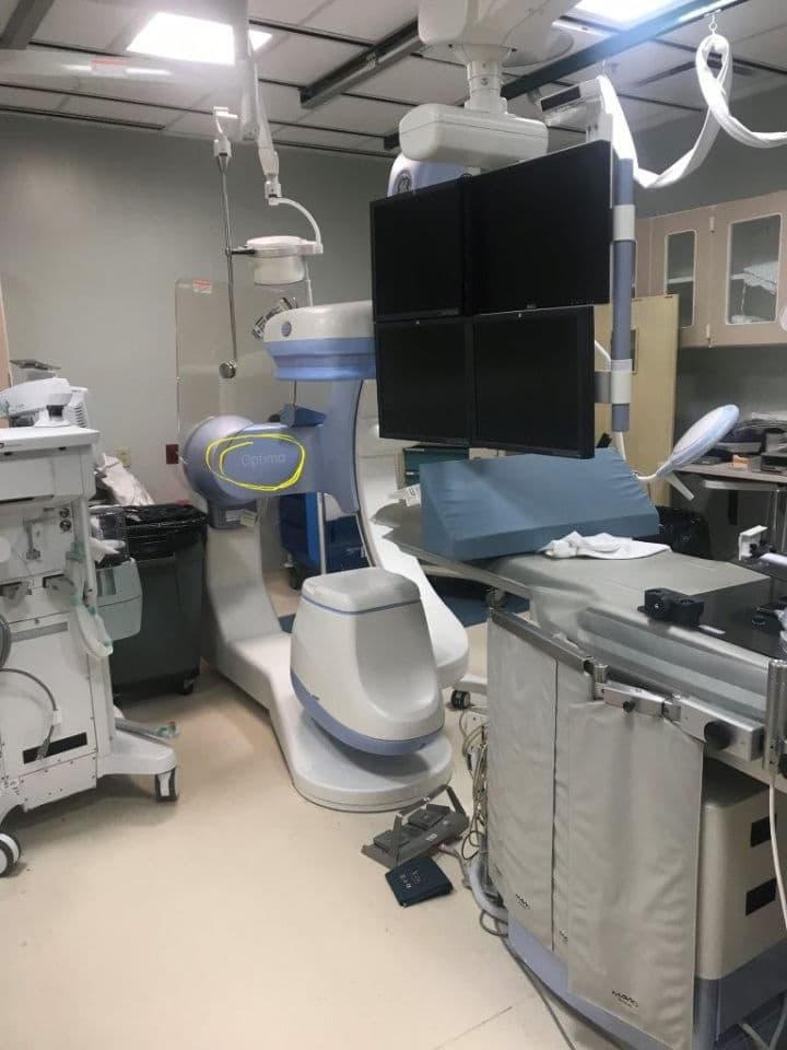 GE Optima Innova 3100 IQ Digital Cath Lab System