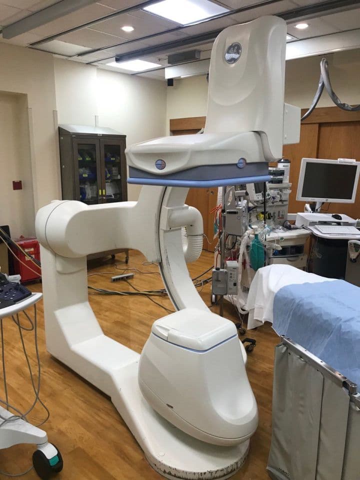 GE Innova 4100 IQ Digital Cath Lab with 3D Workstation