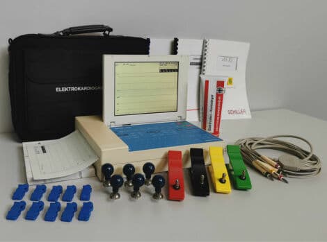 Schiller AT-10 Portable ECG Unit for Clinical Diagnostics