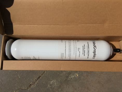 Oxygen Tank for Medgraphics Cardiopulmonary Systems