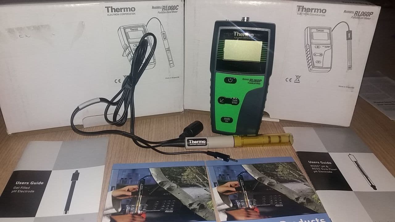 For Accurate Lab Measurements: The Thermo Electron Russel RL060P Portable pH Meter