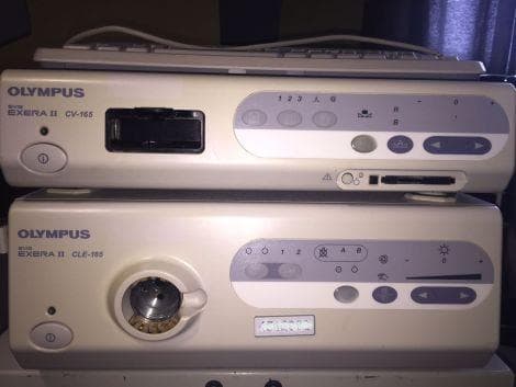 Olympus Evis Exera II Endoscopy System with CV-165 Processor & CLV-165 Light Source