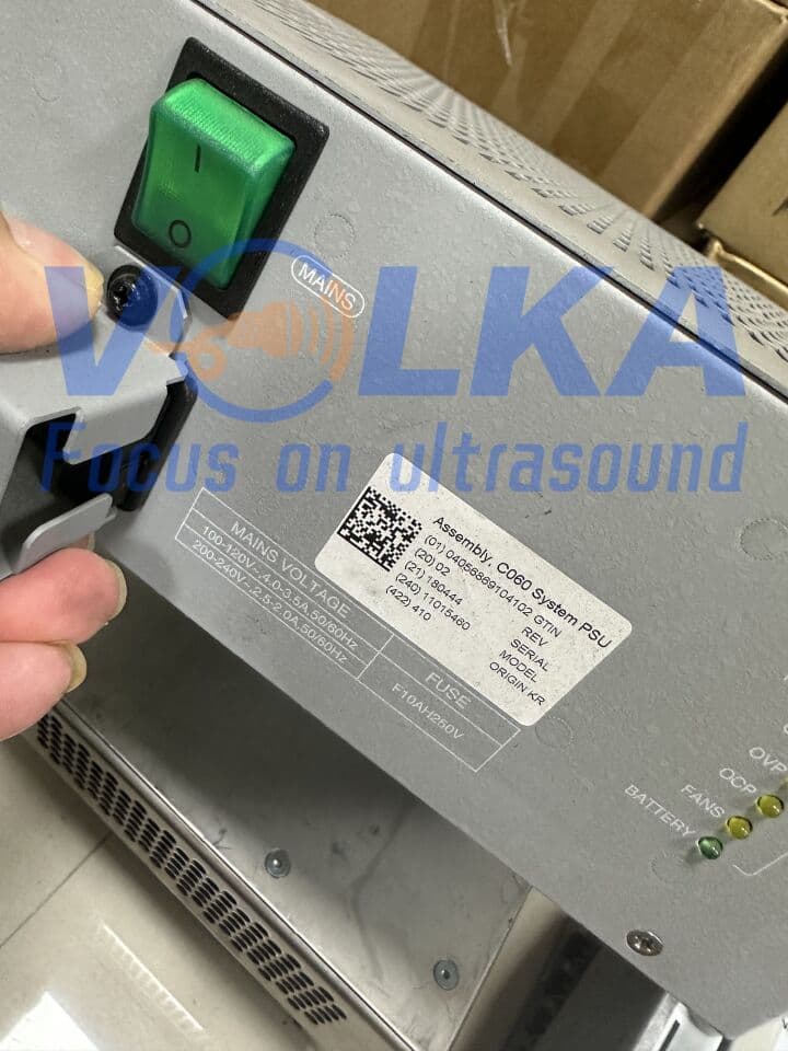 Siemens Acuson 11015460 C60 Power Supply Assembly for NX2 and NX3 Ultrasound