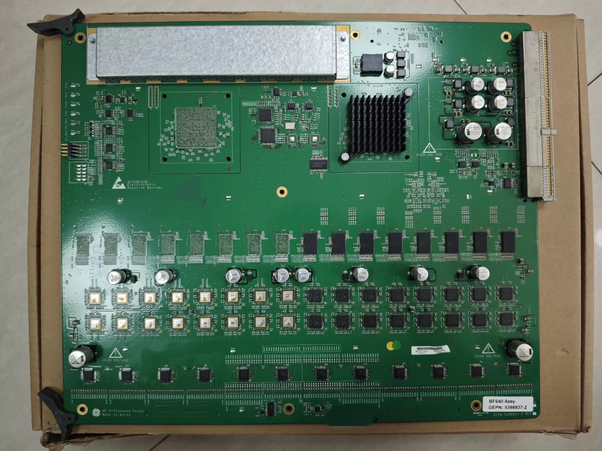 Repair service for GE Voluson S6 BF64 Beamformer Board 5396937-2 5728958 Compatible with Voluson S6 S8 P8