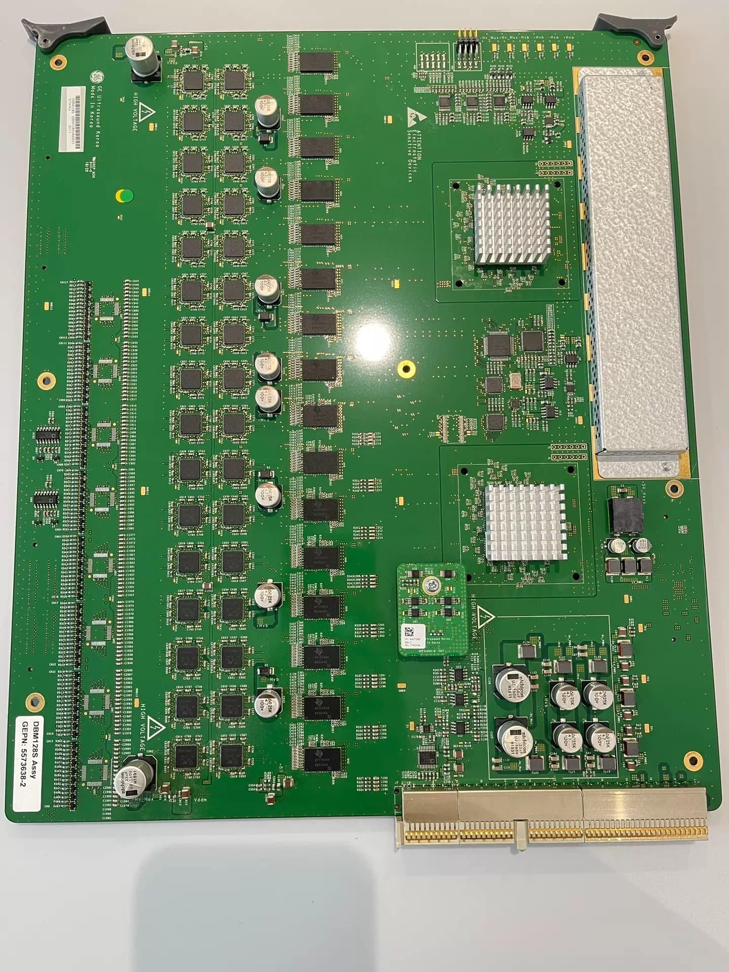 Repair service for GE DBM128S 5573638-2 128-Channel Beamformer Board Compatible with Voluson S6 S8 P8 S10
